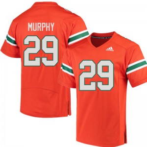 Men James Murphy Orange Hurricanes #29 Embroidery Jerseys